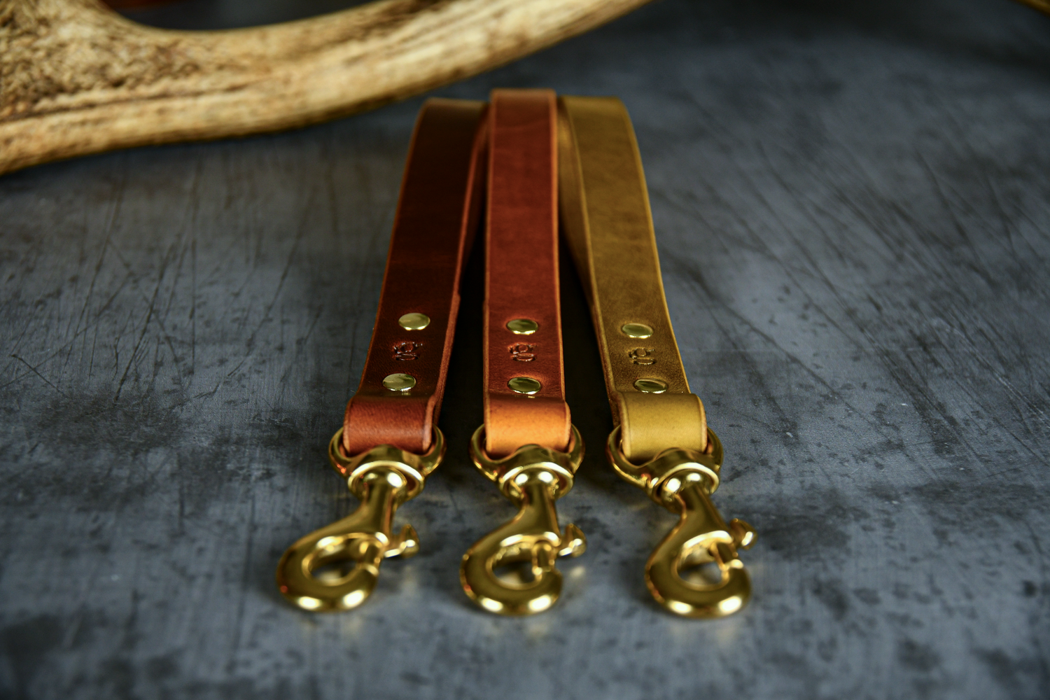 Handcrafted Leather Traffic Handle Dog Leads
