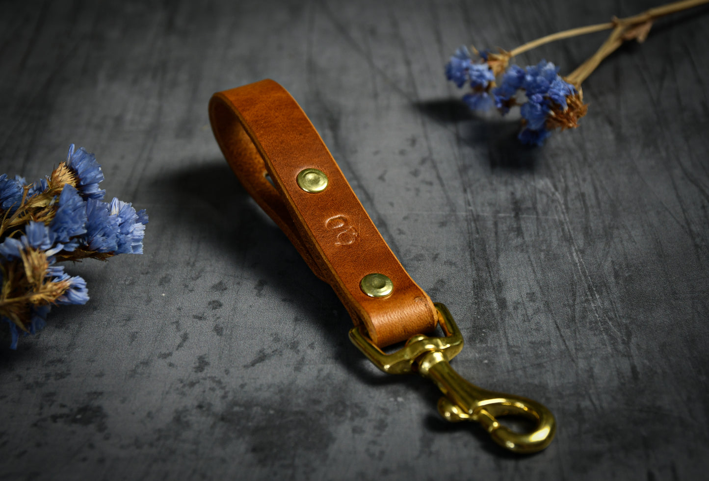 Handcrafted Pastel Pink Lead and Personalised Collar Set with Tan Leather